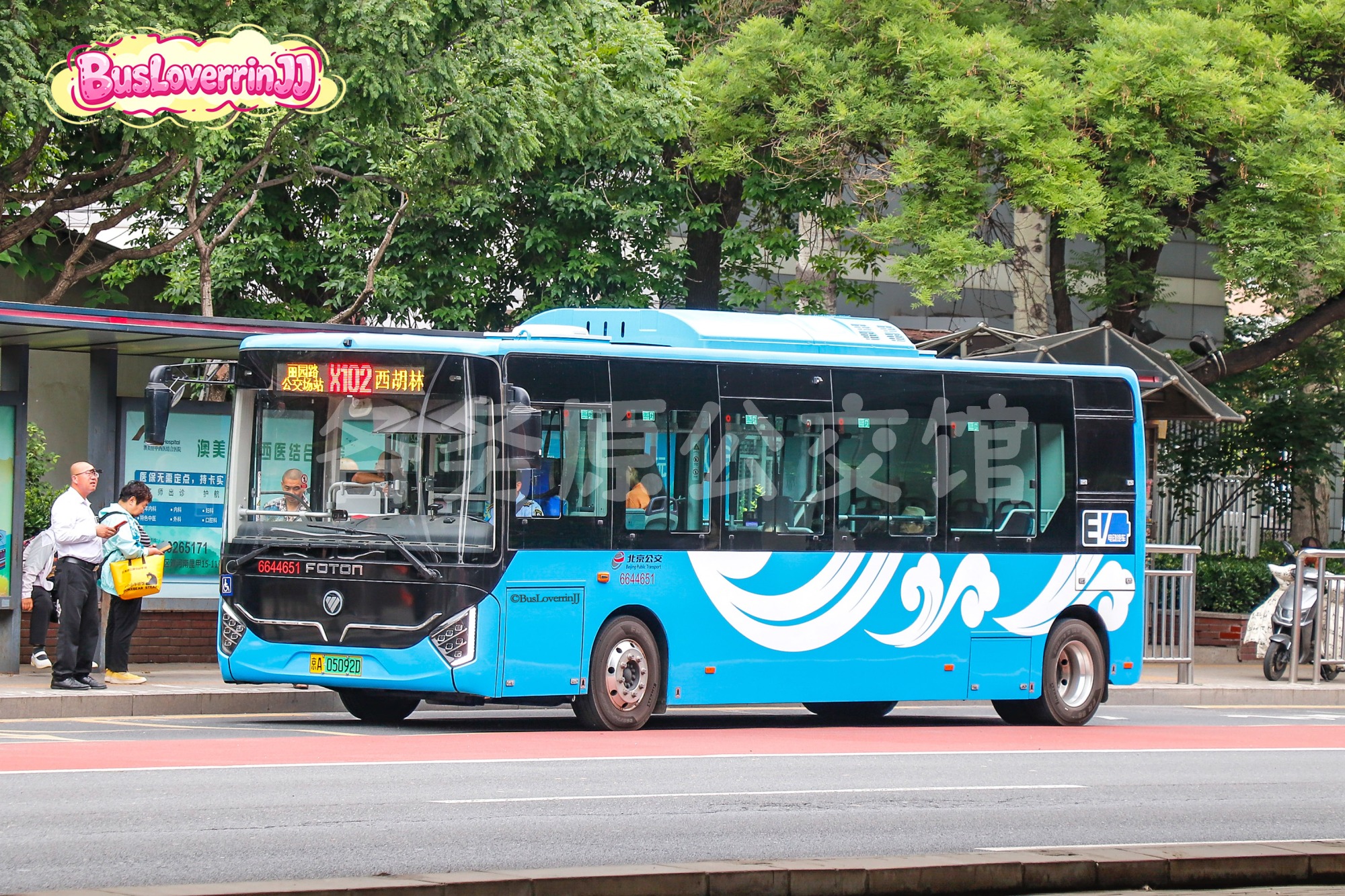 X102路【44651】（原色）