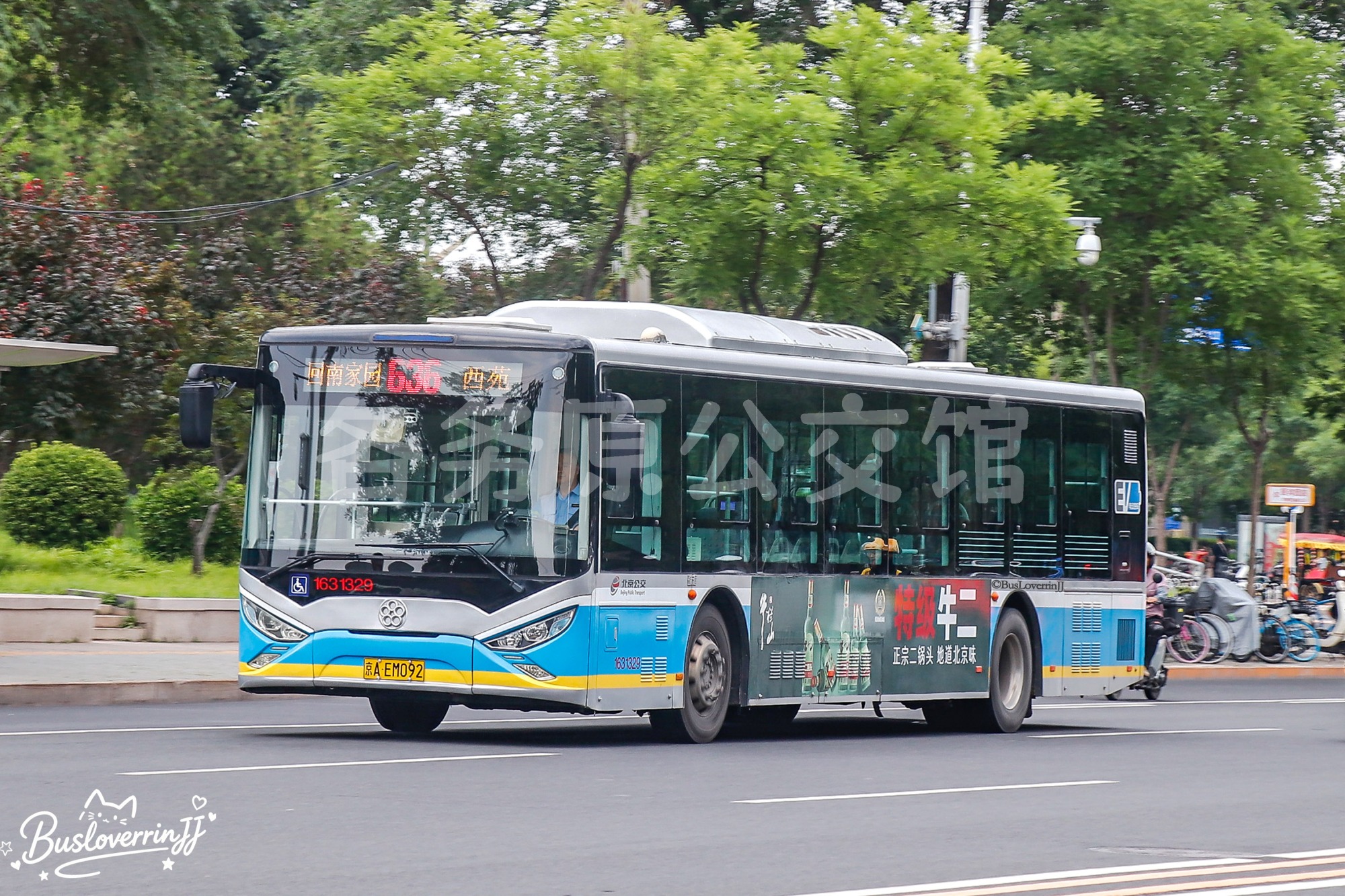 636路【31329 原464路】（牛栏山特级牛二-[正宗二锅头 地道北京味]）