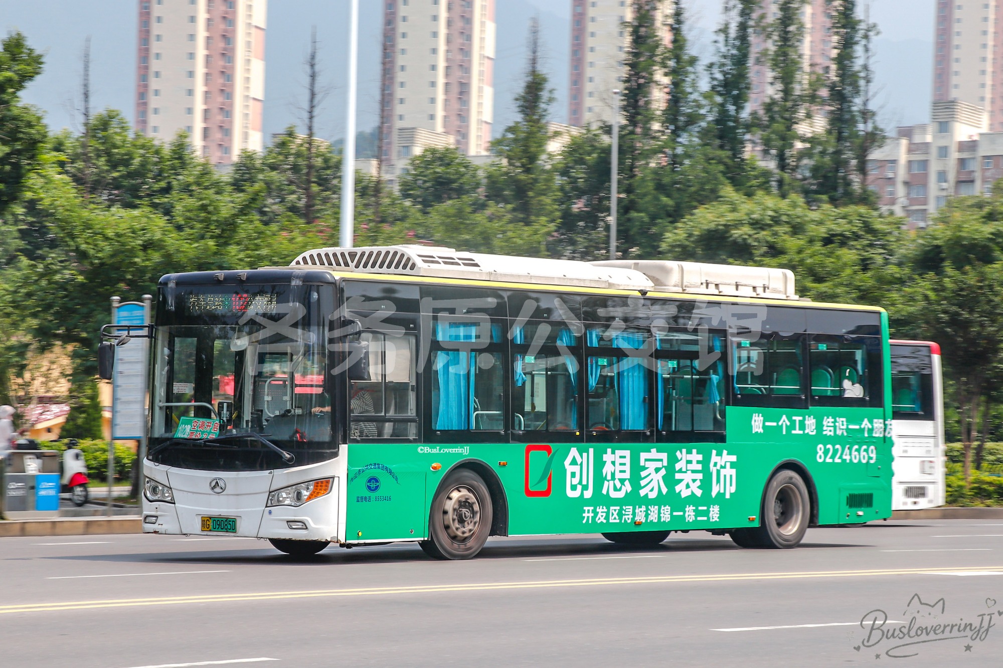 102路【D052 原91/104路】（创想家装饰-[开发区浔城湖锦一栋二楼/做一个工地 结实一个朋友 8224669/深耕九江20年 绿色家装 环保检测 不达标不交付]）
