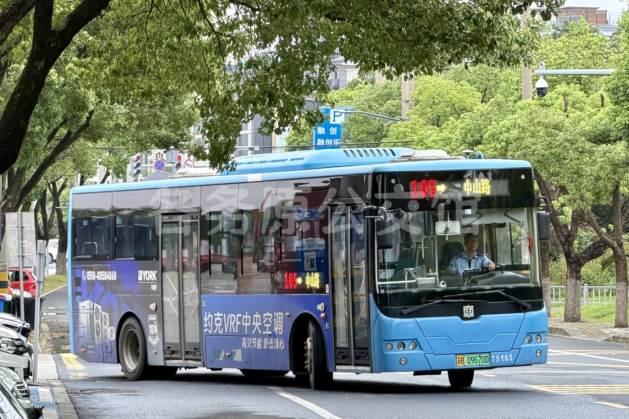 无锡公交 - TEG6105URBEV81