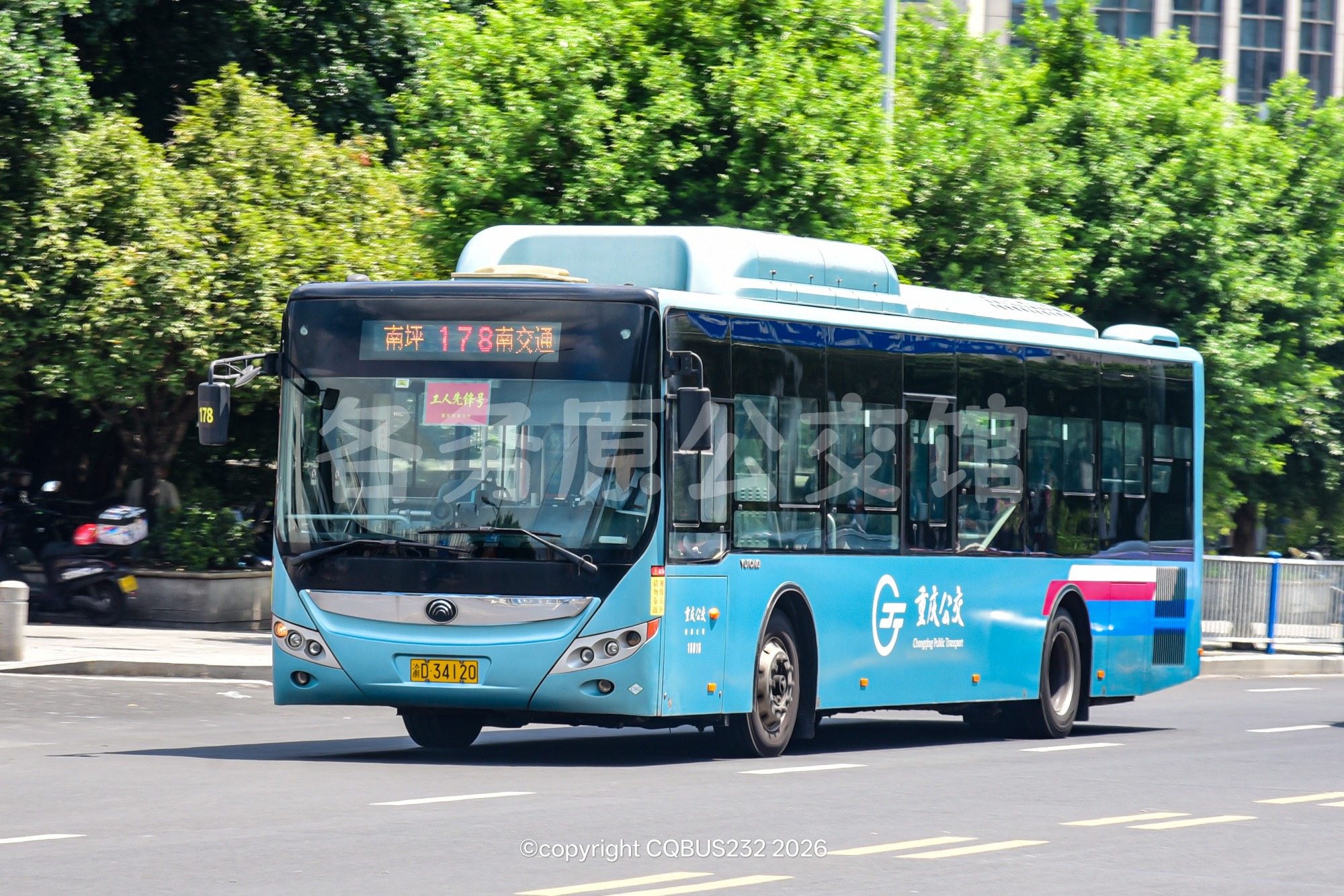 重庆公交南部分公司 - ZK6125HNG2